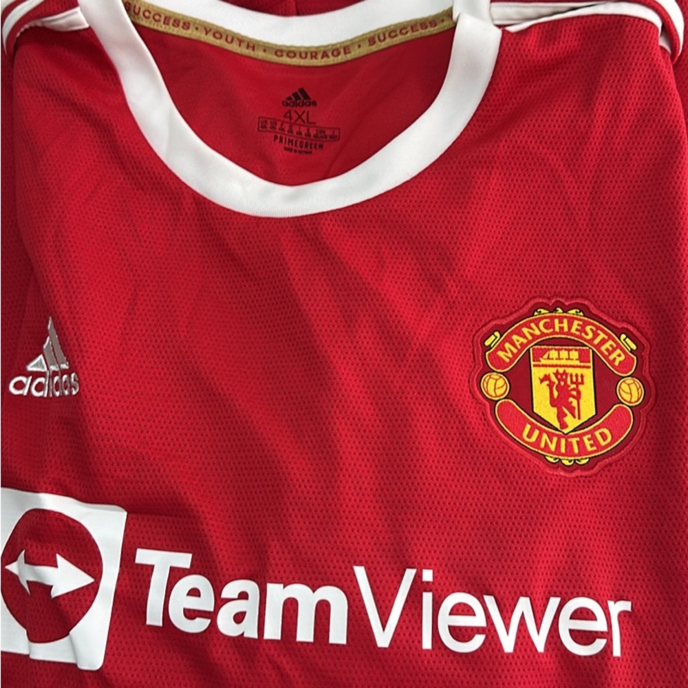 Adidas Manchester United Red Jersey